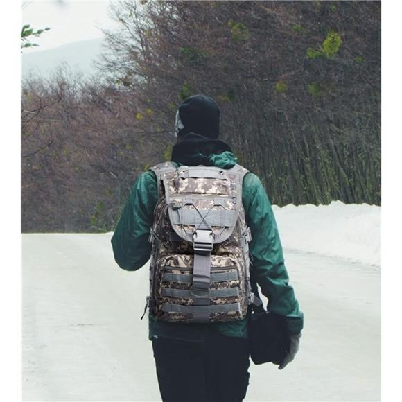 Tactical Backpack Military Rucksack Molle-Bag - Picture 7 of 7